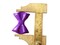 16 26mm Purple Bow Beads Plastic Beads Bow Knot Beads Acrylic Beads Big Beads